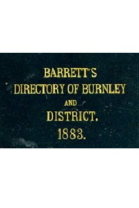 Barrett's Directory of Burnley & District 1883