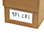 Self-Adhesive Label holder for boxes 