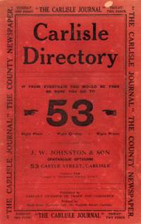 Directory of Carlisle 1931