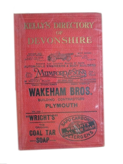 Kelly's Directory of Devonshire 1923