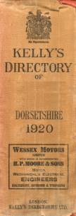 Kellys Directory of Dorsetshire, 1920