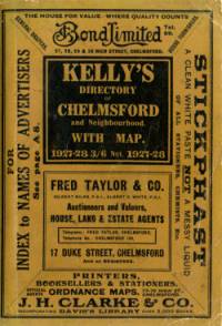 Kellys Directory of Chelmsford & Neighbourhood, 1927-28