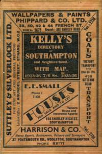 Kellys Directory of Southampton & Neighbourhood, 1935-36