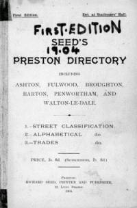 Seed's Preston Directory, 1904