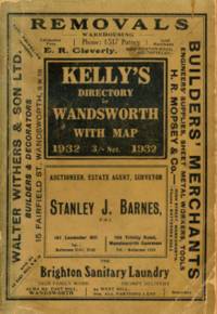 Kellys Directory of Wandsworth, 1932