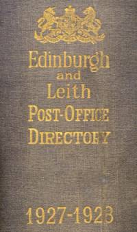 Edinburgh & Leith Post Office Directory, 1927-1928, Part 2