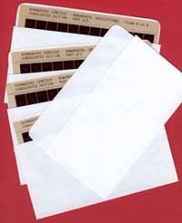 Acid-free Microfiche Envelopes (Pack of 50)
