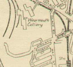 Mays Street Plan of Sunderland, Roker & Seaburn, ca 1935