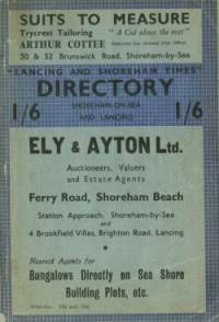 Directory of Shoreham-By-Sea, Bungalow Town and Lancing, 1935/36