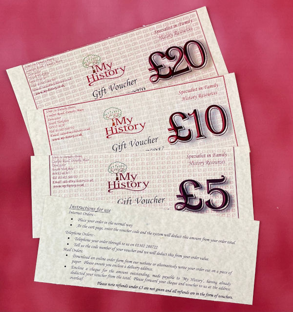 Gift Vouchers By Post