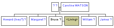 Mini tree diagram