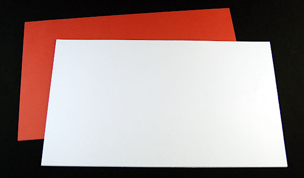 Burgundy Certificate Card Inserts (pack of 10)