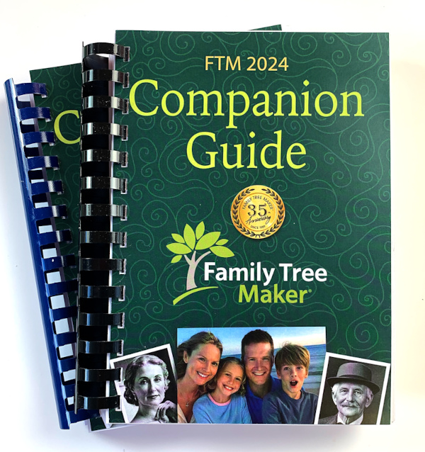 Companion Guide for Family Tree Maker 2024 - Spiral Bound - SECONDS