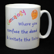 Genealogy Fun Mug - Confusing the Dead