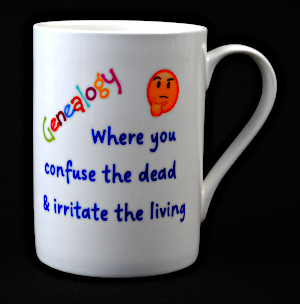 China Genealogy Fun Mug - Confusing the Dead