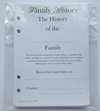 Family Tree Journal Refill Pages