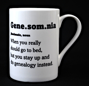 China Genealogy Fun Mug - Gene.som.nia