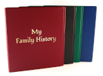 MY FAMILY HISTORY A4 Portrait Binder