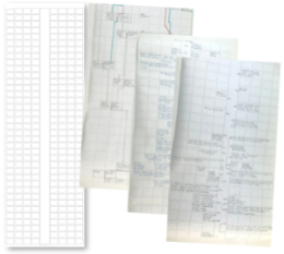 Time Line Chart - Condensed Version - pack of two