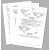 Print your book on white paper having created using our pdf service - GEDBOOK - view 1