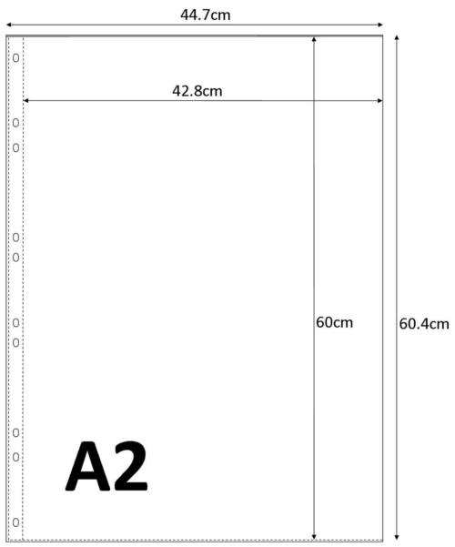 A2 Portrait Polypockets - Archive Quality - Pack of 5