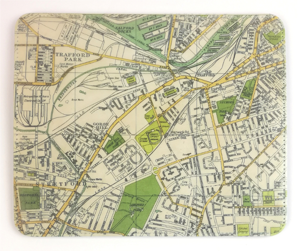 Personalised Mouse Mat - Old Map