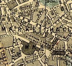 Bacons Large Scale Plan of Birmingham Circa 1900