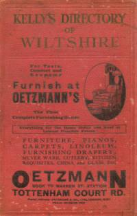 Kellys Directory of Wiltshire, 1923