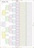 Compact Eight Generation Pedigree Chart - view 1