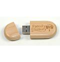 Family History USB Storage in Wood Presentation  Box - view 2