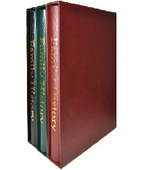 SLIPCASE & Springback Family History Binder - Burgundy